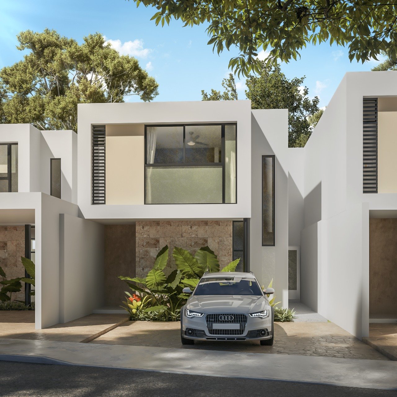 Casa en Privada Las Villas Cholul Mod A