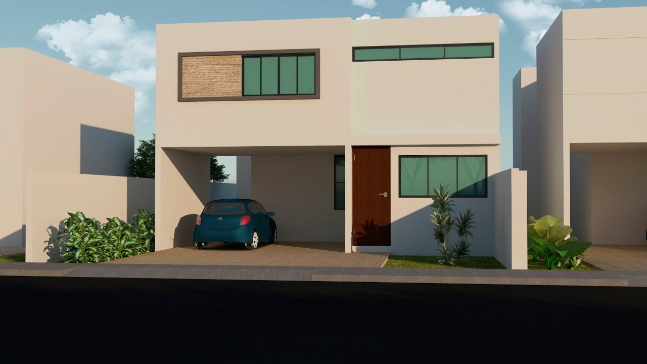 Casa de 2 pisos en Privada Inara