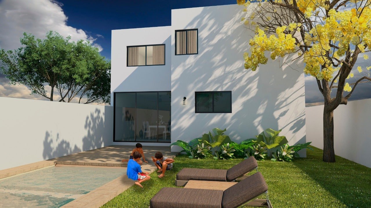 Casa de 2 pisos en Privada Inara