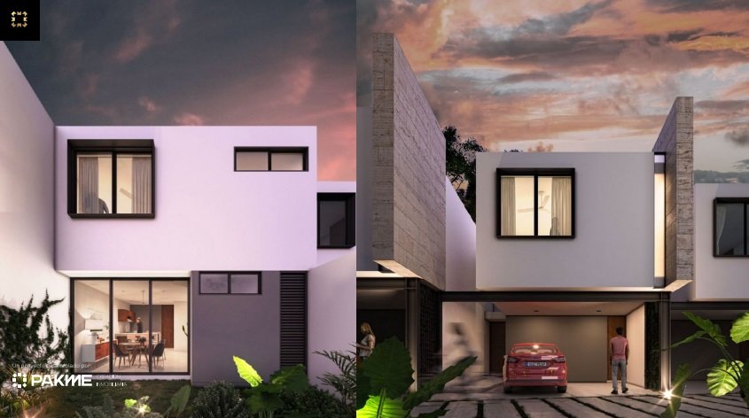 TownHouse en privada Kan