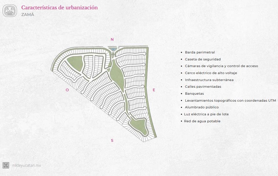 Terreno en Gran Nikte privada Zamá